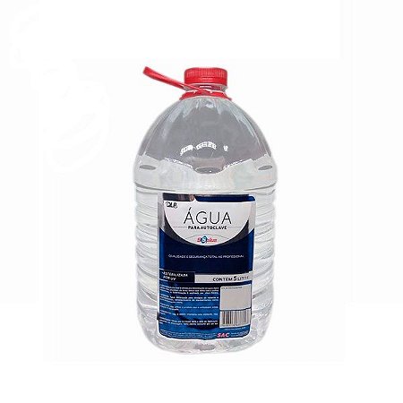 Água para Autoclave 5 Litros - SSPLUS
