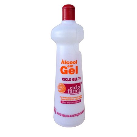 Álcool Ciclo Gel 70 (70° INPM - 77° GL) 500g (581ml) - Ciclofarma