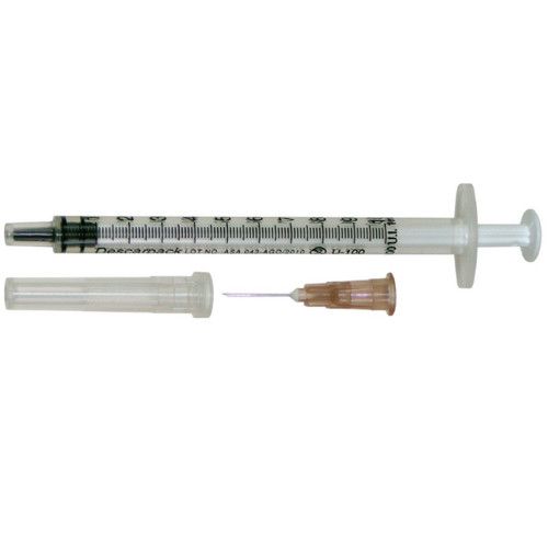 Seringa Descartável 1ml para Insulina com Agulha Unidade -  Descarpack