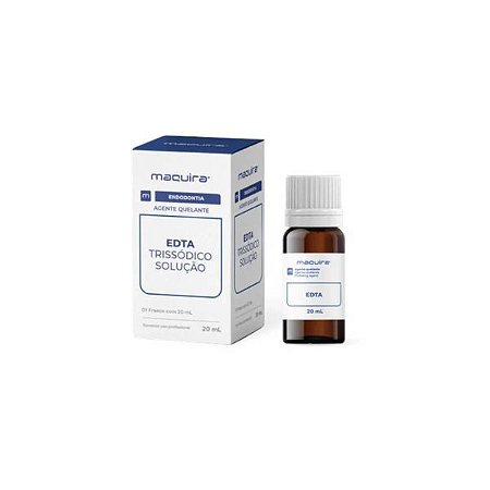 E.D.T.A Trissódico Solução 20ml - Maquira