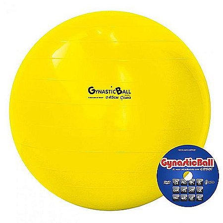 Bola Gynastic Ball com DVD - Carci