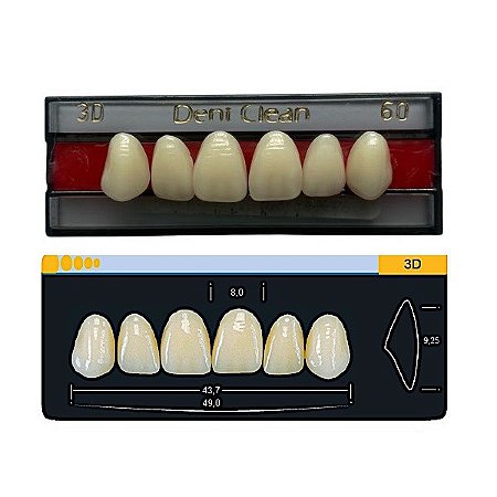 Dente Dent Clean Anterior 3D Superior - Imodonto
