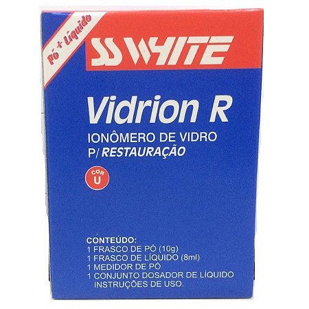 Ionômero Vidrion Kit Pó+ Líquido - SSWHITE