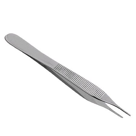 Pinça Adson com Dente 12cm - Quinelato