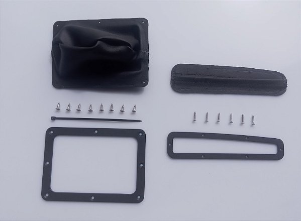 Kit Completo Aros Pretos Coifa Preta Console 79 A 80