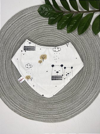 Babador Bandana Impermeável - Cachorrinho