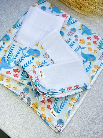 Kit Passeio Premium - Fundo do Mar