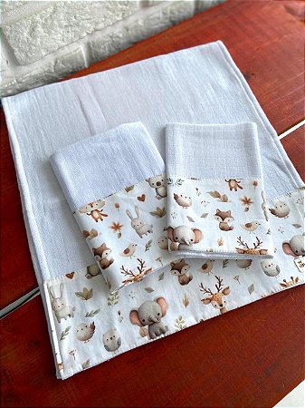 Kit Fralda Honey Premium - Bosque Encantado