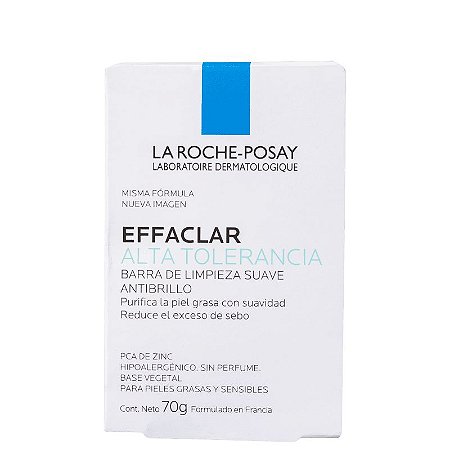 La Roche-Posay Effaclar Alta Tolerância Sabonete Facial 70g - Drogaria  Welington - Farmácia Delivery
