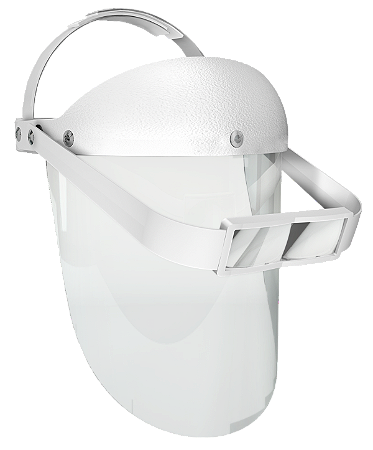 Protetor Facial com Lupa (2,5x ou 3,5x) Proface Bio-art (Face shield)