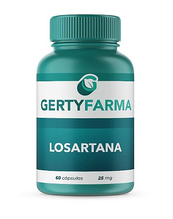 Losartana 25mg 60 Cápsulas