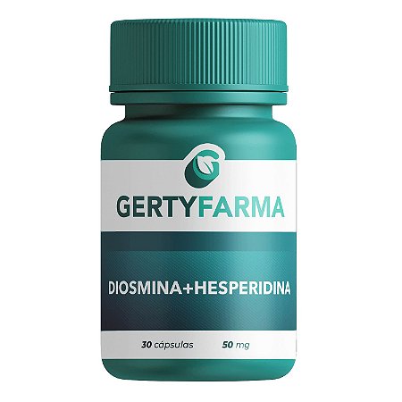 Diosmina + Hesperidina 50mg 30 Cápsulas