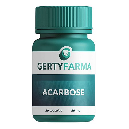 Acarbose 50mg 30 Cápsulas