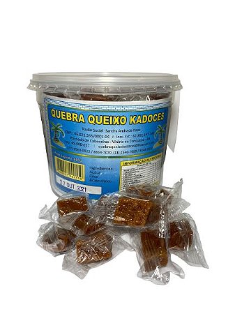 Quebra Queixo Kadoces Pote C/100 Unidades