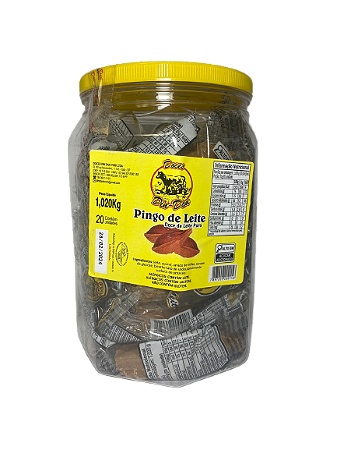 Pingo de Leite Din Dan Pote C/20 unidades