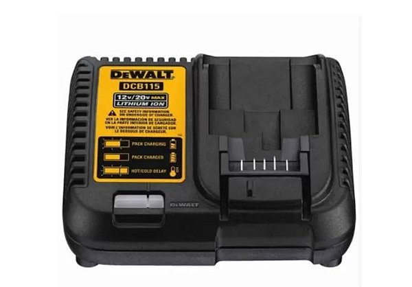 Carregador de Bateria de 12v/20v Max Íon de Lítio - Dcb115-b2 - Dewalt