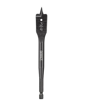 Broca Chata para Madeira 3/4x6 Pol. - Dw1578y - Dewalt