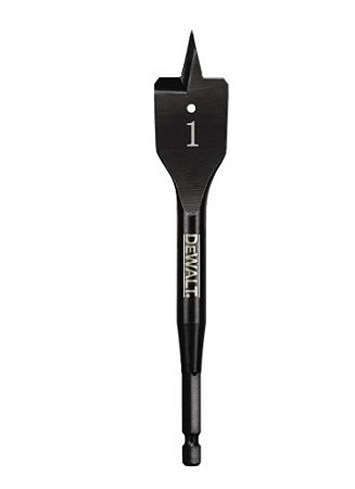 Broca Chata para Madeira 1x6 Pol. - Dw1582y - Dewalt