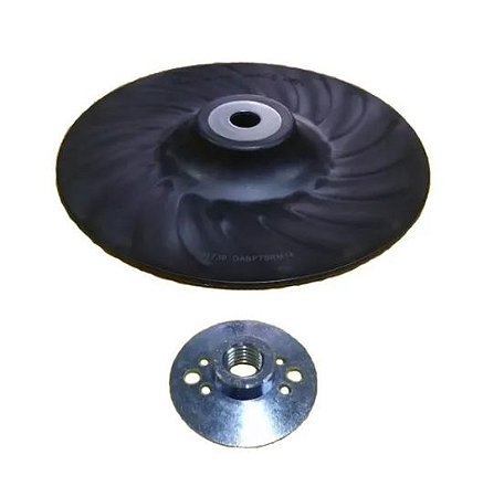 Suporte para Discos de Lixa 7 Pol. Semi Rígido Estriado - Dabp7sr58 - Dewalt