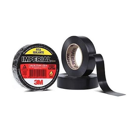 Fita Isolante Imperial Slim 18mm X 10m - Hb004236020 - 3m