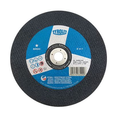 Disco de Corte 9 X 075 X 7/8 Basic Tyrolit