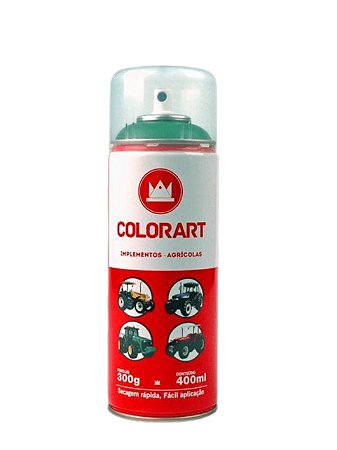 Tinta Spray Verde John Deere 300g Colorart