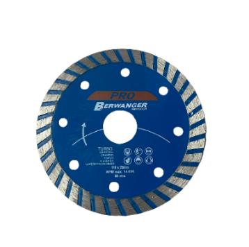 Disco Diamantado Turbo Pró 4.1/2 Pol. 110x22mm C/ Anel Berwanger