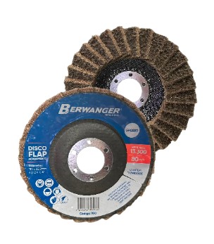 Disco Flap Acabamento Grosso 115x22 Mm Berwanger