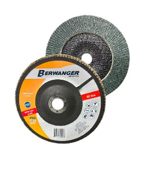 Disco Flap Pro 180 X 22mm Grão 60 Berwanger