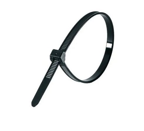 Abraçadeira Nylon Preta 300 X 4.8mm - 100 Peças