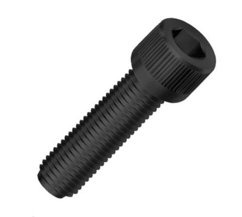 Parafuso Allen M5x25mm Cilíndrico Enegrecido - 100 Unidades