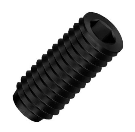 Parafuso Allen M12 X 30mm Sem Cabeça Enegrecido - 100 Unidades