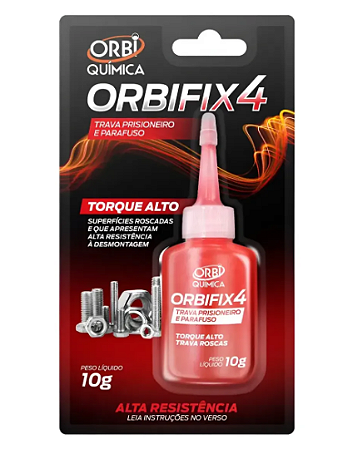 Trava Prisioneiro e Parafuso Torque Alto 10g Orbifix4 Orbiquímica