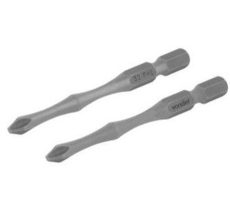 Ponteira/bits de Torção 1/4 75mm - Unidade - Vonder