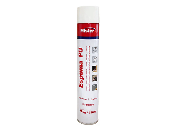 Espuma Expansiva Pu Mr400 750ml Mister