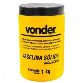 Vaselina Sólida Industrial 1kg - 5160010000 - Vonder
