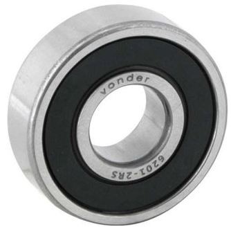 Rolamento Rígido de Esfera - 6201-2rs - Vonder