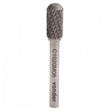 Lima Rotativa Abaulada 10 X 20mm com Haste 6mm - Lc008 - Vonder
