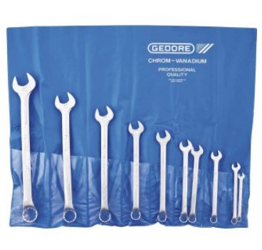 Jogo de Chave Combinadas 6 a 22mm 10 Peças - 3035062200 - Gedore