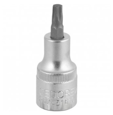 Soquete Hexalobular Macho com Encaixe de 1/2 T-30 - 3091300394 - Gedore Red