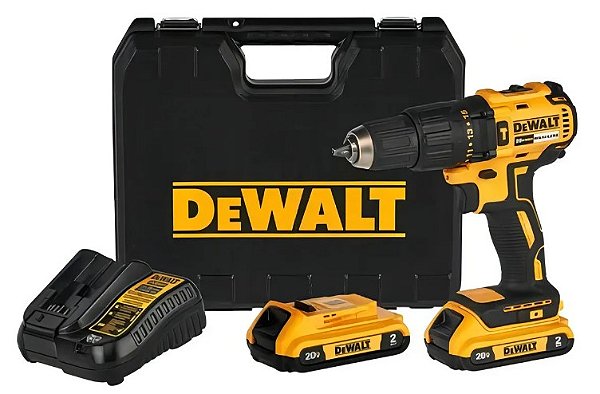 Parafusadeira Impacto 20v 1/2 2 Baterias Dcd7781d2-br Dewalt