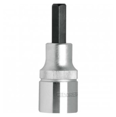 Soquete Hexagonal 10mm com Encaixe de 1/2 - 3041120001 - Gedore Red