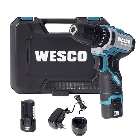 Parafusadeira/furadeira de Impacto Brushless 12v - Ws2558k2 - Wesco
