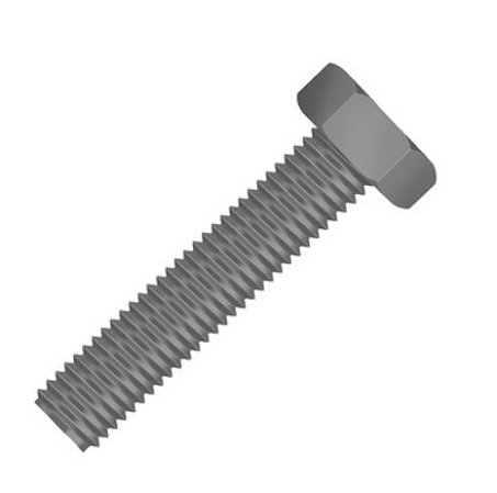Parafuso Sextavado M6x50 Rosca Inteira Ma Polido - 100 Unidades