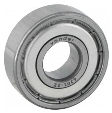 Rolamento Rígido de Esfera - 6201-zz - Vonder