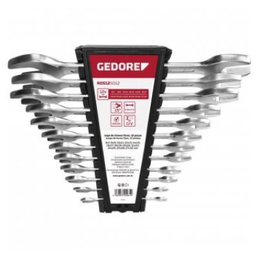Jogo de Chaves Fixas 6 a 32mm com 12 Peças - 3082163212 - Gedore Red