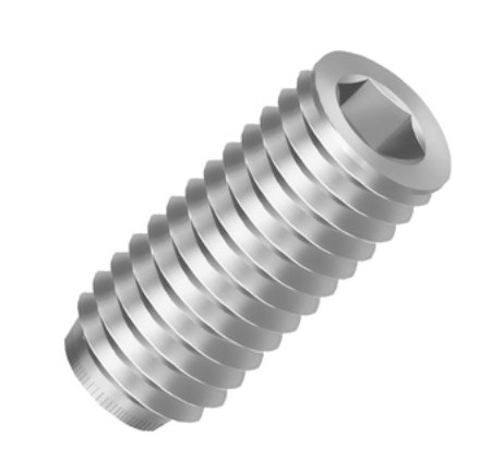 Parafuso Allen 1/4 X 3/8 Sem Cabeça Inox - 100 Unidades