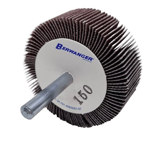 Mini Roda de Lixa 60x25x6.4mm Grão 60 - 579 - Berwanger