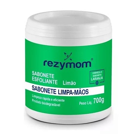 Sabonete Esfoliante Limpa Mãos Limão 700g - Rezymom