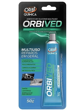 Silicone Reparo Geral Incolor 50g Orbived Orbi Química